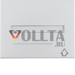 Berker 11547103 промежуточное кольцо с откидной крышкой и полем для маркировки Alu Berker K.5