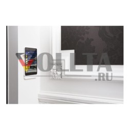 BASALTE 0666-04 Настенный кронштейн EVE mini | сатиновый белый
