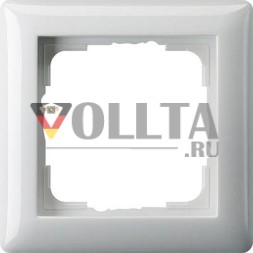 Gira 021103 Рамка на 1 пост Standard 55 чисто-белый