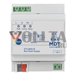 MDT STV-0640.02 Блок питания шины, 4TE, REG, 640мА