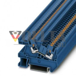 Phoenix Контакт 3213969 PTI 2,5 BU проходная клемма,  цвет: голубой 2,5 mm