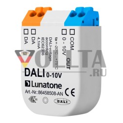 LUNATONE 86458508-AN Выход аналогового интерфейса DALI | 0-10 В, гальванически развязанный