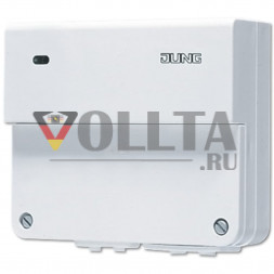 Jung 100FR Repeater im накладной корпус белый
