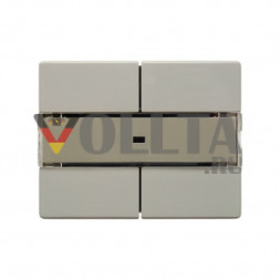 Berker 75162642 Arsys KNX сенсорный комфорт двойная,   цвет: кремово-белый, тон:глянец