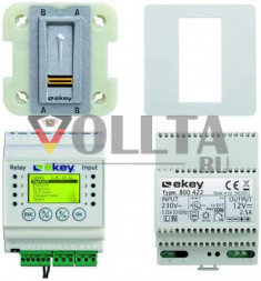 EKEY 101165 home, набор Up программа переключения REG 1Сканер отпечатка пальца, 1 реле 99 отпечаток пальца