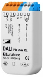 Lunatone 86458618-25 DALI PD R L 3-25 W Фазовый диммер Фазовый контроль