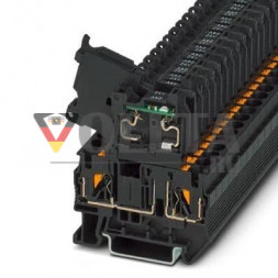 Phoenix Контакт 3211903 PT 4-HESILED 24 5x20 Sicherungsreihenklemme цвет:черный,
