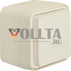 Berker 47403512 Розетка SCHUKO с откидной крышкой AP полярно-белый матовый Berker W.1