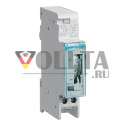 Hager EHN010 без запаса хода дневные часы 1S 16A таймер
