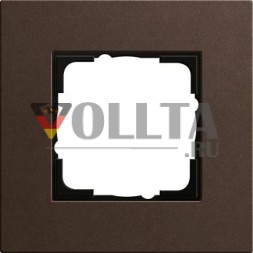 Gira 0211223 Рамка для односторонней накладки Gira Esprit Lin.Mplx.DBrown