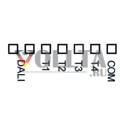 LUNATONE 86459532-2-int DALI-2-кнопочный интерфейс MC | 4-канальный, активированные экземпляры