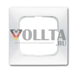 Busch-Jaeger 2CKA001725A1474 1721-214 1-сторонняя альпийская белая рамка