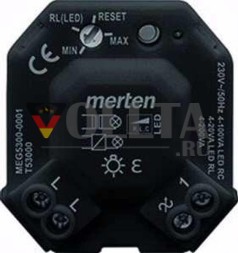 MERTEN MEG5300-0001 Универсальный светодиодный диммерный модуль черный