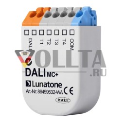 LUNATONE 86459532-WA Интерфейс кнопки DALI | 4-позиционный, для WAGO