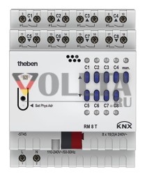 Theben 4940200 Активатор переключателя RM 8 T KNX FIX1 8-позиционный