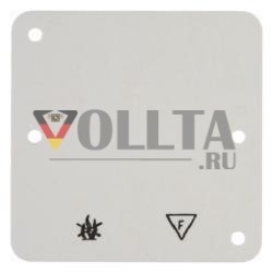 Berker 102112 Самозатухающая базовая пластина 1-сторонняя белая для поверхностного монтажа, аксессуары