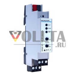 WEINZIERL 5327 KNX-переключающий актуатор | 1-канальный, 2 бинарных входа, KNX Secure
