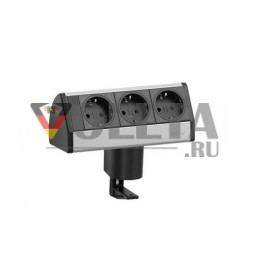 EVOline Dock SMALL серебряный зажим / 3-кратная мощность