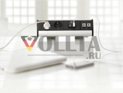 EVOline Dock SMALL серебряный зажим / 3-кратная мощность