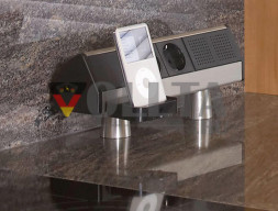 EVOline Dock SMALL серебряный зажим / 3-кратная мощность