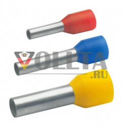 Klauke 473/8 Наконечники 2,50mm изолированные, цвет: голубой 100 штук