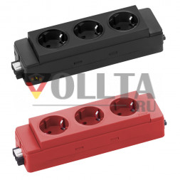 EVOline Express 910 3-позиционная розетка