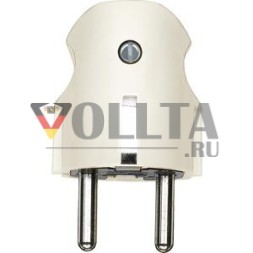 MERTEN 122427 Вилка SCHUKO белая
