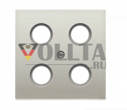 Jung  Крышка из нержавеющей стали для розетки 4L SAT TV ES 2990-4 SAT1