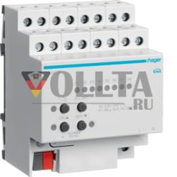 Выход Hager TYF642F FanCoil 2-канальный 10A