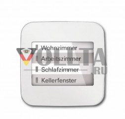 Busch-Jaeger 6730-214 Reflex SI, LED-Дисплей  WaveLINE цвет: альпийский белый