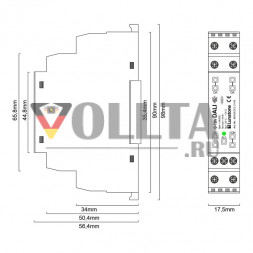 LUNATONE 86468353-2-HS Вход интерфейса DALI 0-10 В | 2-канальный