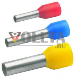 Klauke 469/8 Наконечники 0,50mm изолированные, белый, 100 штук
