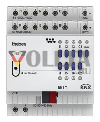 Theben 4940230 Активатор переключателя BM 6 T KNX FIX1 6-позиционный бинарный