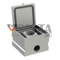 BS 8701A Напольная розетка 1x контактная, откидная крышка из алюминия для для наружной установки,