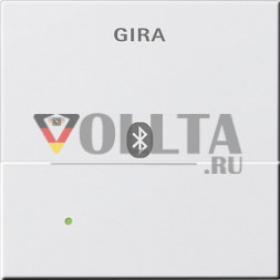 Gira 228703 System55 Apple Lightning (коннектор), насадка цвет:чисто белый, тон:глянец