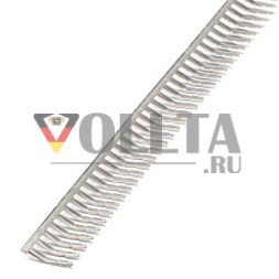 Phoenix Contact 0201993 EB 100- 6 100-контактный серебристо-матовый вставной мост