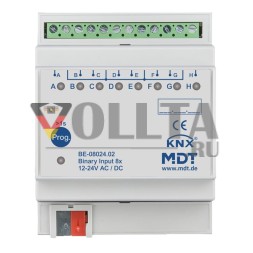 MDT BE-08024.02 MDT 8-канальный 4TE REG двоичный вход
