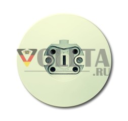 Гнездо Busch-Jaeger 2365 SRW, 3-контактное, N, E, белое RAL 1013