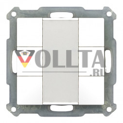 MDT BE-TA5506.G1 кнопка, клавиша 6-ая цвет:чисто белыйглянцевый