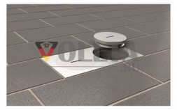 BS 7602A Напольная розетка,2x портовая, прямоугольный(ая), винтовая крышка из алюминия IP67