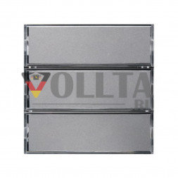 Berker 75163785 S1 KNX сенсорный комфорт четверная  для цвет:антрацит/alu
