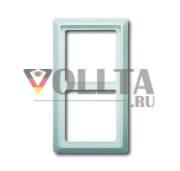 Busch-Jaeger 2102-34 рамка крышки, 2-сторонняя рамка альпийский белый