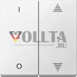 Schneider серия: Merten 625619 System M KNX Клавиша для модуля, крышка, цвет:полярная белизна, тон: матовый