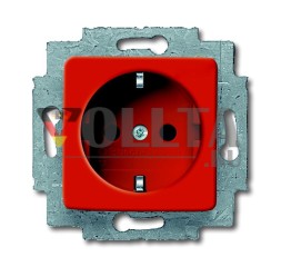 Busch-Jaeger 20 EUCQ-14-212 Розетка SCHUKO® оранжевая RAL 2004