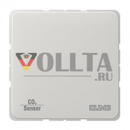 Датчик CO2 Jung CO2CD2178LG KNX, дюропласт, серия CD, светло-серый