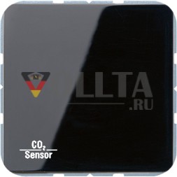 Датчик CO2 Jung CO2CD2178SW KNX, дюропласт, серия CD, черный