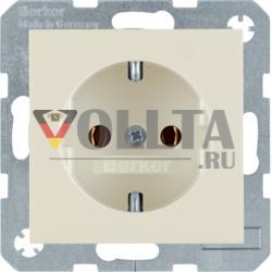 Berker 47438982 Розетка SCHUKO белый, глянцевый Berker S.1