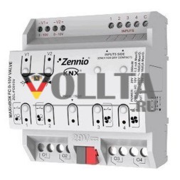 Zennio ZCL-FC010V MAXinBOX FC 0-10 В для 2/4 трубных блоков FanCoil Controller