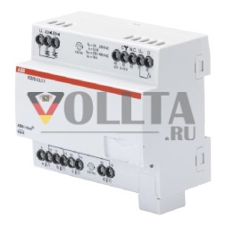 ABB Stotz-Kontakt FCC/S1.5.1.1 , Контроллер фанкойла, 2 x ШИМ, 0-10 В, REG, 2CDG110234R0011