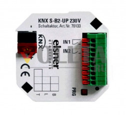 Elsner 70133 KNX S-UP 230V Актуатор затенения, Привод переключателя